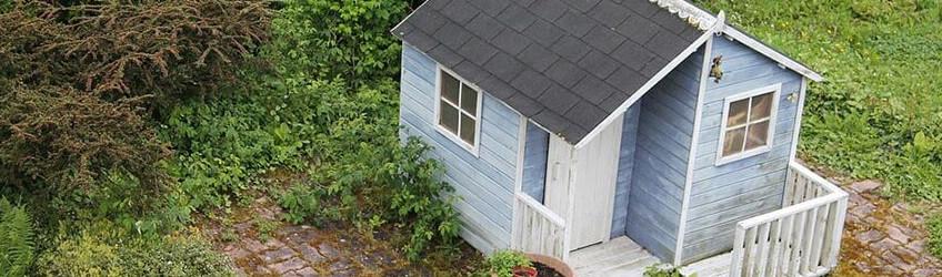 Quel revêtement de toiture pour mon abri de jardin? Epdm, bac