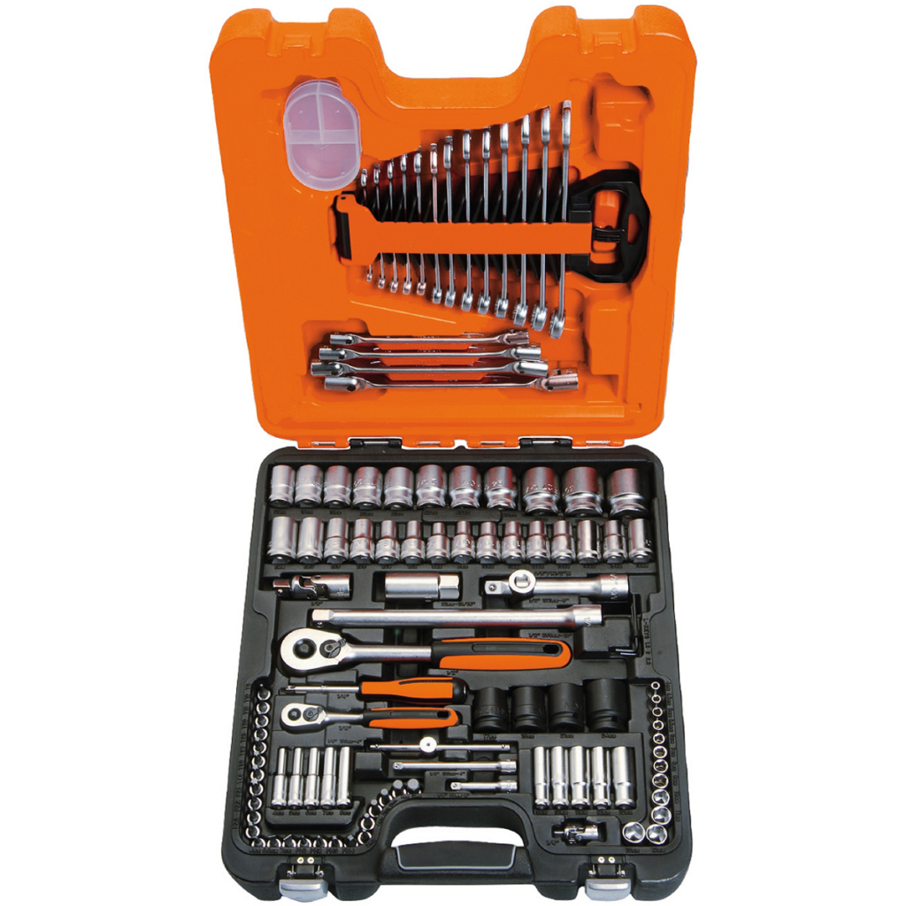 BAHCO - Servante d'atelier complète 210 outils pour la maintenance