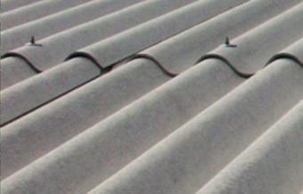 Plaque ondulée fibres-ciment Eternit
