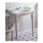Lavabo sur Colonnettes Louxor Blanc Sarreguemines