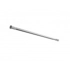Tringle pour rideau de douche réglable de 125 à 220 cm acier inoxydable chromé