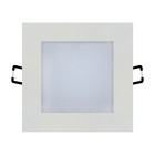 Spot led downlight carré blanc 6w (eq. 48w) 6000k dim 108x108mm