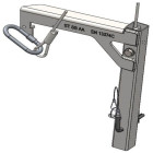 Mini-crosse équipée pour ancrage bas de toit - DIMOS - 020908