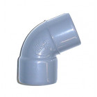 Coude Mâle / Femelle PVC - 67 30 - Diamètre 32 mm