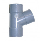 Culotte Femelle / Femelle simple PVC - 45 - Diamètre 125 mm