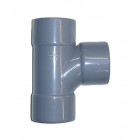 Culotte Femelle / Femelle simple PVC - 87 30 - Diamètre 40 mm