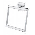 Porte serviette carré chromé