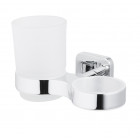Support porte verre à dent double serie forte 