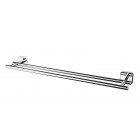 Porte serviette double mural