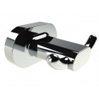 Porte serviette patère double crochet