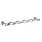 Porte serviette double 600 mm