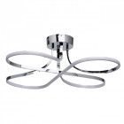 Plafonnier chromé techno   24 cm