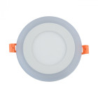Plafonnier blanc techno   4 cm