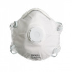 10 masques filtrants singer anti particules solides et liquides elastique de serrage ffp2d a valve