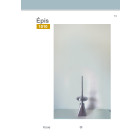 Epi de faîtage en zinc naturel  hauteur 50 cm - 1010-50