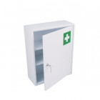 Armoire à pharmacie 1 porte acier blanc