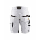 Short de peintre stretch Blanc/Gris-Foncé 10941330 - Taille au choix
