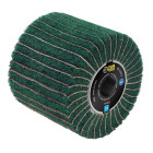 Brosse fibre synthétique G240 et lamelles G120 FAR TOOLS Ø 120 mm L 100 mm - 110863