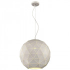 Suspension blanc derby 1 lumières