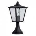 Lampadaire noir street 1 ampoule 37 cm
