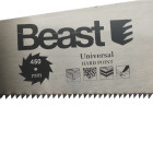 Scie égoïne à bois hard point universelle pas de 4 mm x l. 450 mm - 531450 - beast