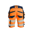 Short stretch 4D Haute-Visibilité avec poches flottantes détachables 11201648 - Couleur et taille au choix