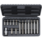 Embouts torx, coffret de 14 embouts + adaptateur 1/2