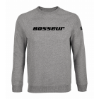 Sweat-shirt col rond - BOSSEUR - Doma T.S Gris chiné 11962-007