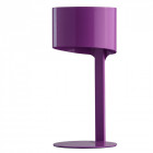 Lampe de table violette megapolis 1 ampoule 33 cm