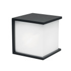 Applique boxcube 16,5 cm, graphite