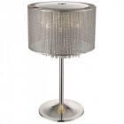 Lampe de table argent brighton 4 lumières