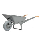 Brouette Type K1-CT, jante acier, roue anti-crevaison