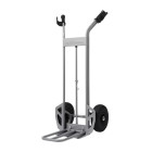Diable 200kg NST-400 bavette rabattable, roues pneumatiques