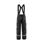 Pantalon de pluie Niveau 2 imperméable à bretelles Noir 13052003 - Taille au choix