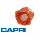 Boite encastrement 1 poste, prof. 50mm, étanche à l'air