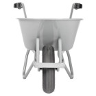 Brouette de chantier très robuste, roue pneumatique, capacité 80 litres