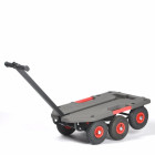 Chariot SuperDoggy avec roues pneumatiques Chariot SuperDoggy avec roues pneumatiques