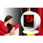 Cheminée oscillante design fire bowl