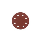 8 disques auto-agrippant corindon semi-vrac - D. 150 mm Gr. 40 - 6 trous pour bois et métaux - LEMAN - 15006.81