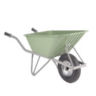 Brouette Noka Basic L avec bac en PEHD vert