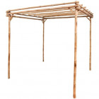 Vidaxl pergola bambou 195 x 195 x 195 cm
