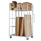 Chariot mobile porte cartons
