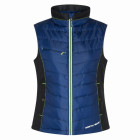 Doudoune sans manche femme - north ways - constance 1575 marine / jaune fluo - Taille au choix