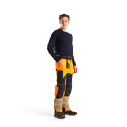 Pantalon multinormes inhérent Orange-Fluo/Marine 15881513 - Taille au choix