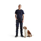 Pantalon artisan stretch coloris  15991343