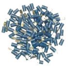 Cosses electriques males bleues 4.7 sachet de 100 cosses