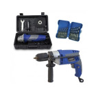 Hyundai hpack8mp meuleuse d'angle  perceuse  coffret 15 mèches