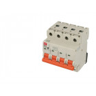 Disjoncteur modulaire 20a tétrapolaire (courbe d)
