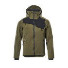 Veste professionnelle d'extérieur MASCOT Advanced - Imperméable - 17001-411-XS-Vert foncé