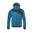 Veste professionnelle d'extérieur MASCOT Advanced - Imperméable - 17001-411-L-Bleu foncé / noir